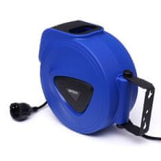 Kraft&Dele Samonavijalni podaljšek (boben) 15m, 230V KD4028