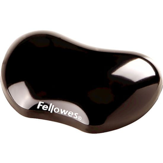 Fellowes Crystal™ gel mini počivalo za zapestje, črno