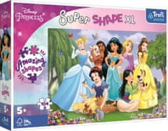 Trefl Puzzle Super Shape XL Disneyjeve princese: Na vrtu 104 kosov