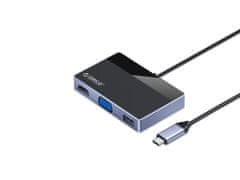 Orico DM-7P priključna postaja USB-C, 7v1 (DM-7P-BK-BP)