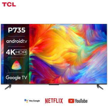TCL 65P735 4K UHD LED televizor, 165 cm (65), Android TV, WiFi, Bluetooth, HDR, Dolby Atmos