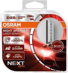 Osram Xenonska žarnica D2S XENARC NIGHT BREAKER LASER +200% BOX