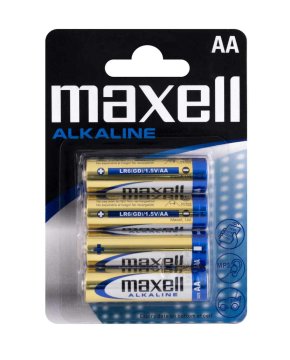 Maxell Baterija LR6 AA 4/1