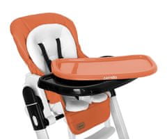Carrello Aprcius otroški stolček za hranjenje – oranžen