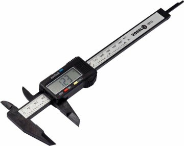 shumee VOREL ELEKTRONSKI ČELJUB 150mm / 0,01mm CARBON 15113