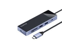 Orico DM-10P priključna postaja USB-C, 10v1 (DM-10P-BK-BP)