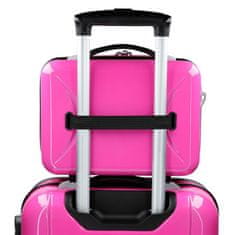 Jada Toys ABS Potovalni kozmetični kovček MINNIE MOUSE Pink, 21x29x15cm, 9L, 3413922