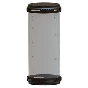 de Buyer Baking , 3358,75, nadomestna posoda za dekoracijo Le Tube, s pokrovčkom, označena prostornina, prostornina 0,75 L, teža 0,13 kg