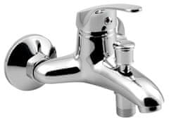 AQUALINE AQUALINE 35 Stenska Kromirana Kopalniška Pipa, 100mm, Enoročica