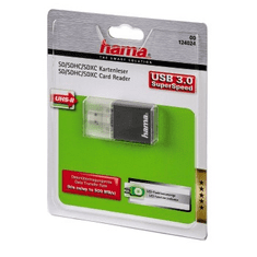 Čitalnik kartic USB 3.0 UHS-II, SD/SDHC/SDXC, antracit