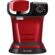 shumee BOSCH - TAS6503 - TASSIMO kavni avtomat za več napitkov - 1,3 L rezervoar za vodo - Samodejni izklop - Rdeča