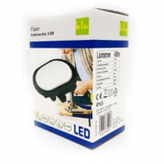 LED svetilka za vlažne prostore Faxe 5,5W, 6500K, 450lm, črna, IP65