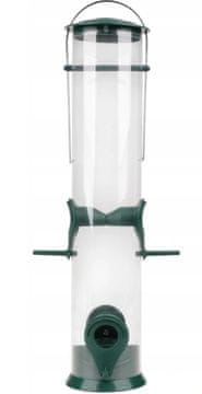 shumee Viseča krmilnica za ptice z lijakom 34 x 7,5 cm