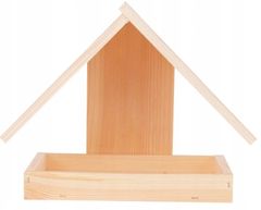 shumee Lesena stenska krmilnica za ptice 26 x 12 x 20 cm
