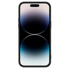 Nillkin camshield magnetni silikonski ovitek iphone 14 pro max magnetni magsafe etui s pokrovom za kamero črn