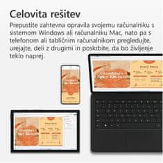Microsoft 365 Personal, 1 leto, 1 oseba, 1 TB OneDrive, PC/Mac/Android/iOS, ENG