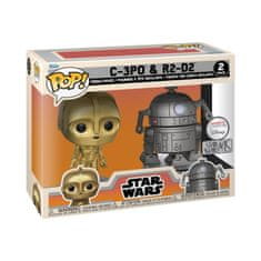 Funko POP Vojna zvezd: Serija konceptov, 2 pakiranja - R2 in 3PO (omejena izdaja)