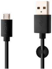 Podatkovni in polnilni kabel s priključki USB/ USB, 1 meter, certifikat, črno (FIXD-UM-BK)