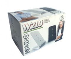 REBELTEC W210 brezžični polnilec, črn