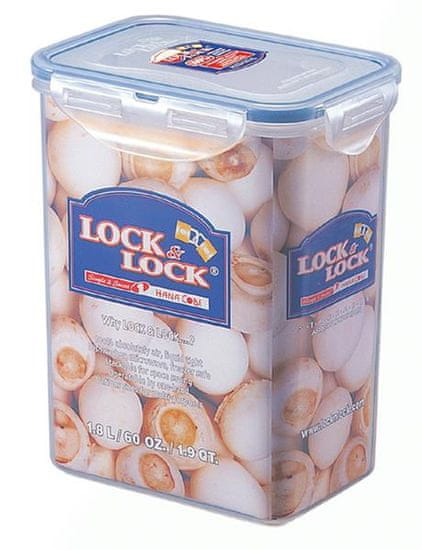 Lock & Lock Škatla za hrano LOCK, prostornina 1, 8 l, 15,1 x 10,8 x 18,5 cm