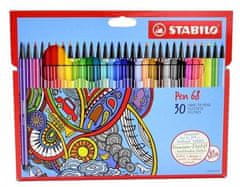 Stabilo Pen 68 30 kosov v kartonski škatli