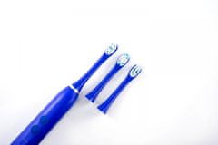 Oxe Električna sonična zobna ščetka Sonic T1 in 2x rezervne glave, modra
