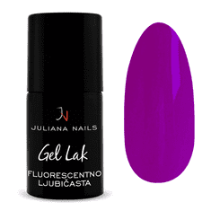 Juliana Nails Gel Lak Fluorescentno Vijolična neon No.207 6ml