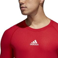Adidas Majice obutev za trening rdeča XXL Alphaskin LS