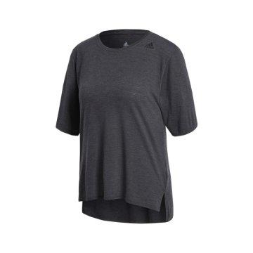 Adidas Majice obutev za trening grafitna S Three Stripe