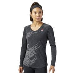 Reebok Majice obutev za trening grafitna XS Crossfit Burnout