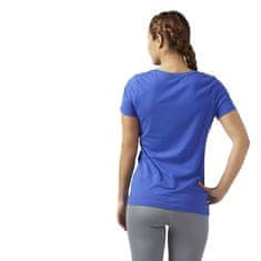Reebok Majice obutev za trening modra XS Scoop Neck