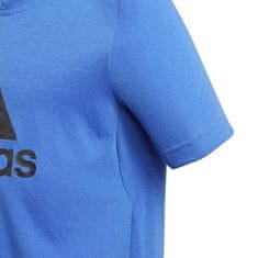 Adidas Majice obutev za trening modra XL Youth Prime Logo Tee
