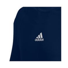 Adidas Majice obutev za trening mornarsko modra XS JR Alphaskin