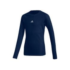 Adidas Majice obutev za trening mornarsko modra XXS JR Alphaskin