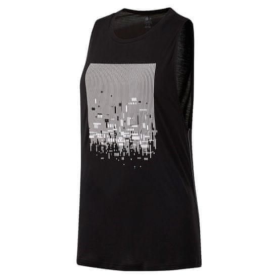 Reebok Majice obutev za trening črna Cardio Graphic Tank