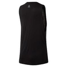 Reebok Majice obutev za trening črna XXS Cardio Graphic Tank