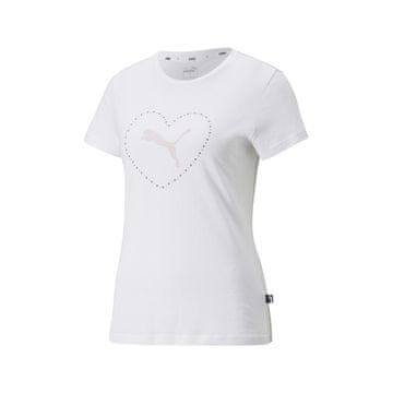 Puma Majice obutev za trening bela Valentine S Day Graphic