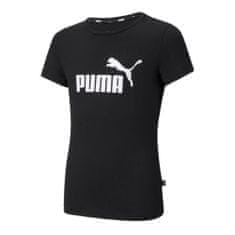 Puma Majice obutev za trening črna S Ess Logo Tee