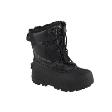 Columbia Snežni škornji treking čevlji črna Bugaboot Celsius WP Snow