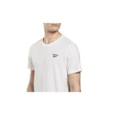 Reebok Majice obutev za trening bela S Left Chest Logo