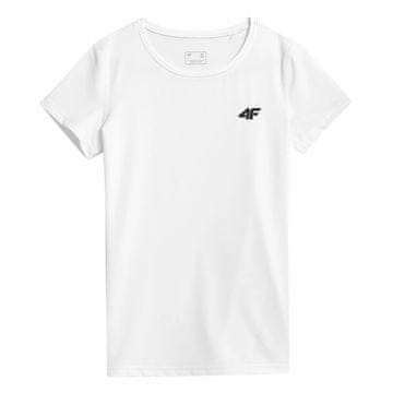 4F Majice obutev za trening bela TSDF352