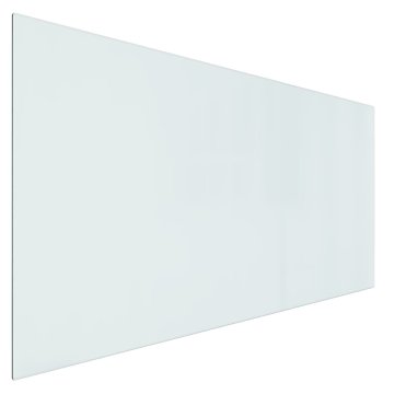 Vidaxl Steklena plošča za kamin pravokotna 120x60 cm