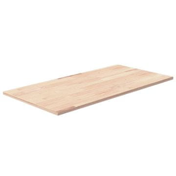 Vidaxl vidaXL Kopalniški pult 80x40x1,5 cm neobdelan masiven les