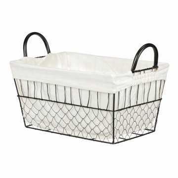 Autronic Kovinska košara, s tkanino. OV4133-V