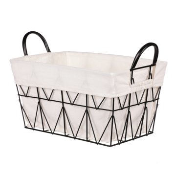 Autronic Kovinska košara, s tkanino. OV4135-M