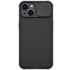 Nillkin camshield pro magnetni ovitek za kamero iphone 14, pokrov za kamero, črn (z magsafe)