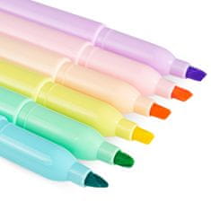 EASY Komplet osvetljevalcev FLASH PASTEL, 6 pastelnih barv