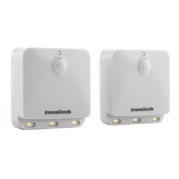 Northix 2x brezžične LED luči s senzorji gibanja