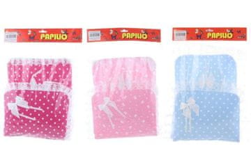 Prešita odeja s čipko in lokom