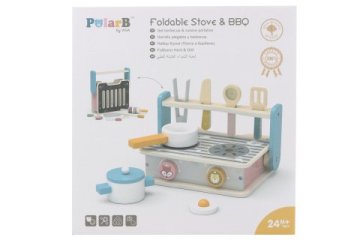 Viga Toys Peč na drva in žar